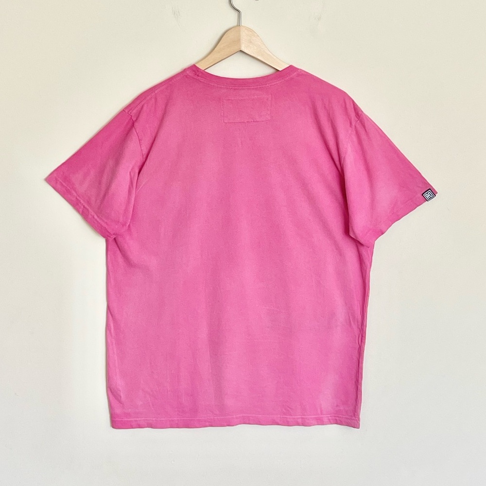 Roots of Fight Muay Thai Pink Short Sleeve MMA Fighting Gym T-Shirt Mens Large - Picture 10 of 14
